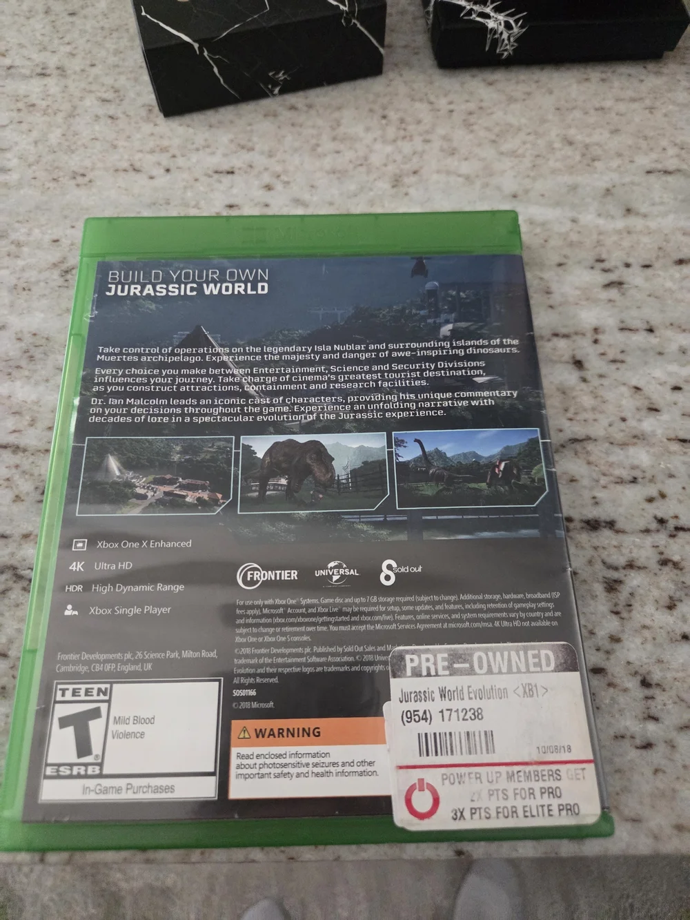 Jurassic World Evolution - Green Case